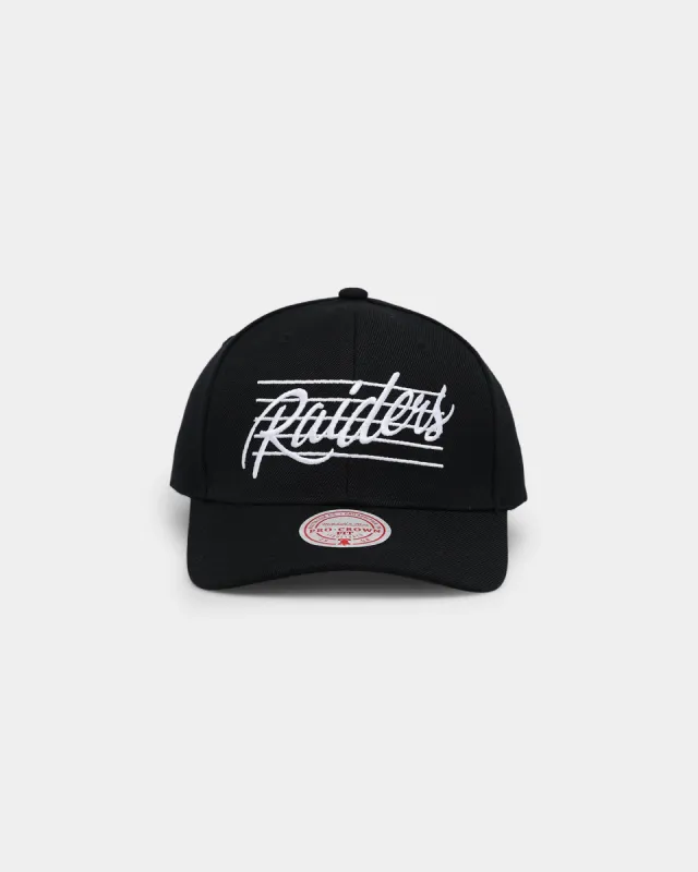 Mitchell & Ness Las Vegas Raiders 'Wool Blend' Snapback Black sold by Culture Kings