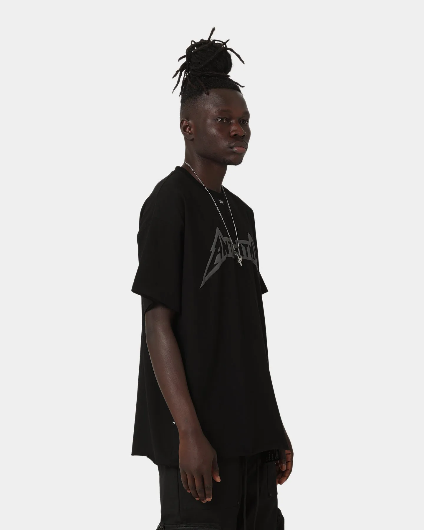 The Anti Order Heavy Metal Premium T-Shirt Black/Dark Grey sold by Culture Kings product image thumbnail 5