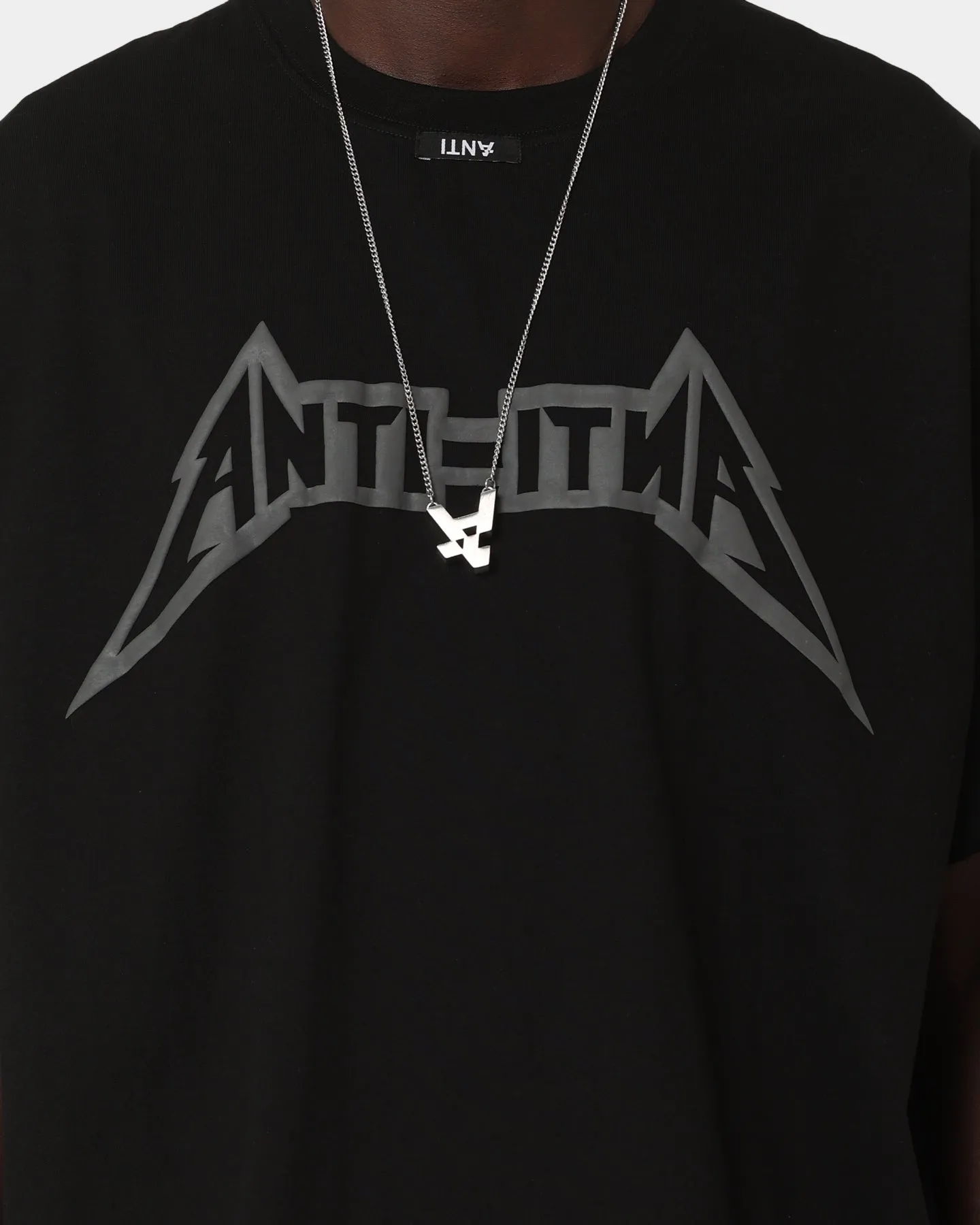 The Anti Order Heavy Metal Premium T-Shirt Black/Dark Grey sold by Culture Kings product image thumbnail 3
