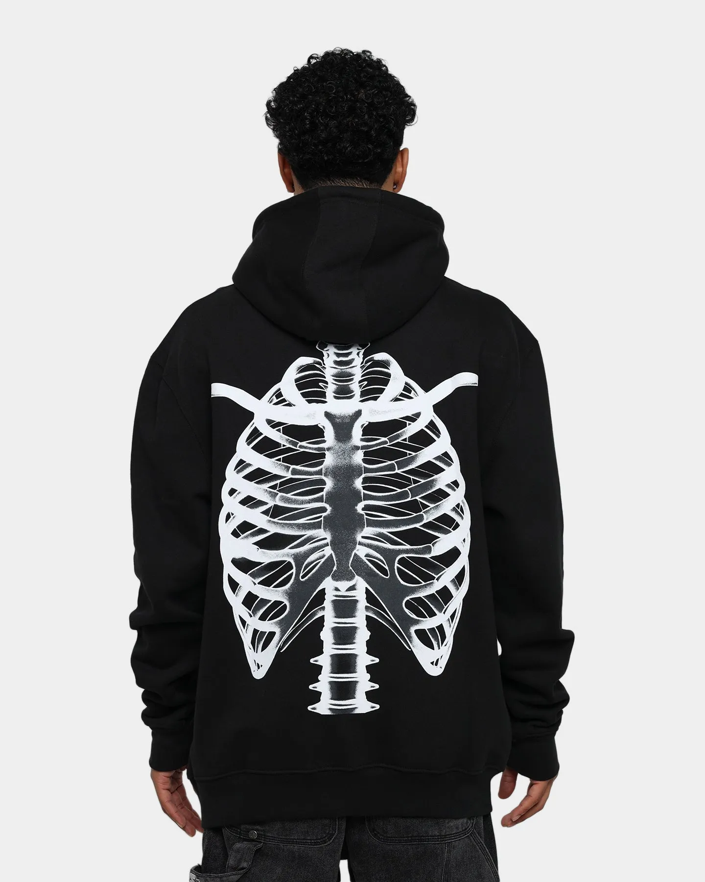 Father Forgive Me Skeleton Hoodie Black sold by Culture Kings product image thumbnail 5
