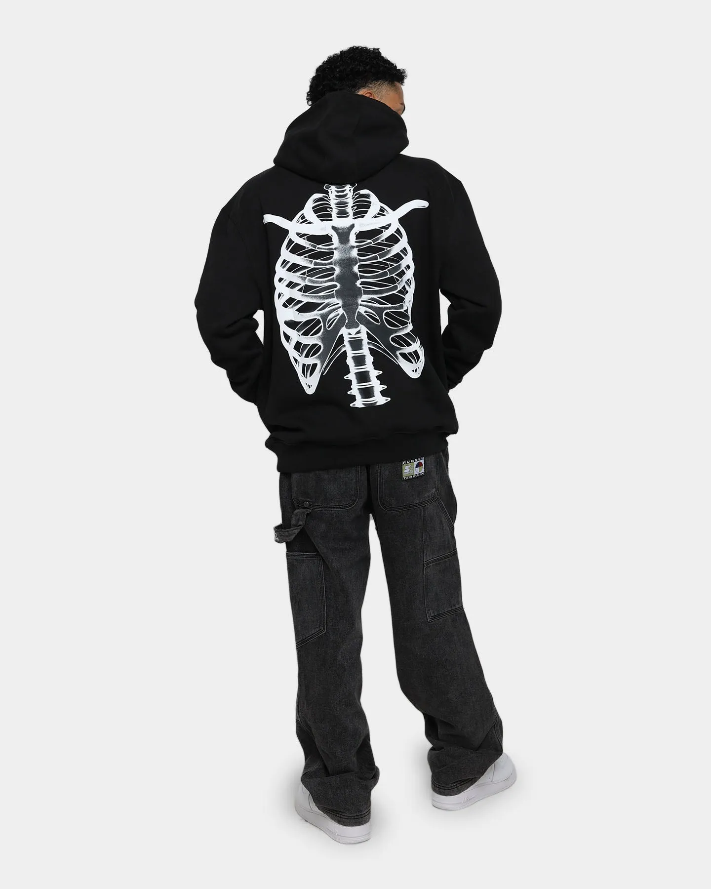 Father Forgive Me Skeleton Hoodie Black sold by Culture Kings product image thumbnail 3