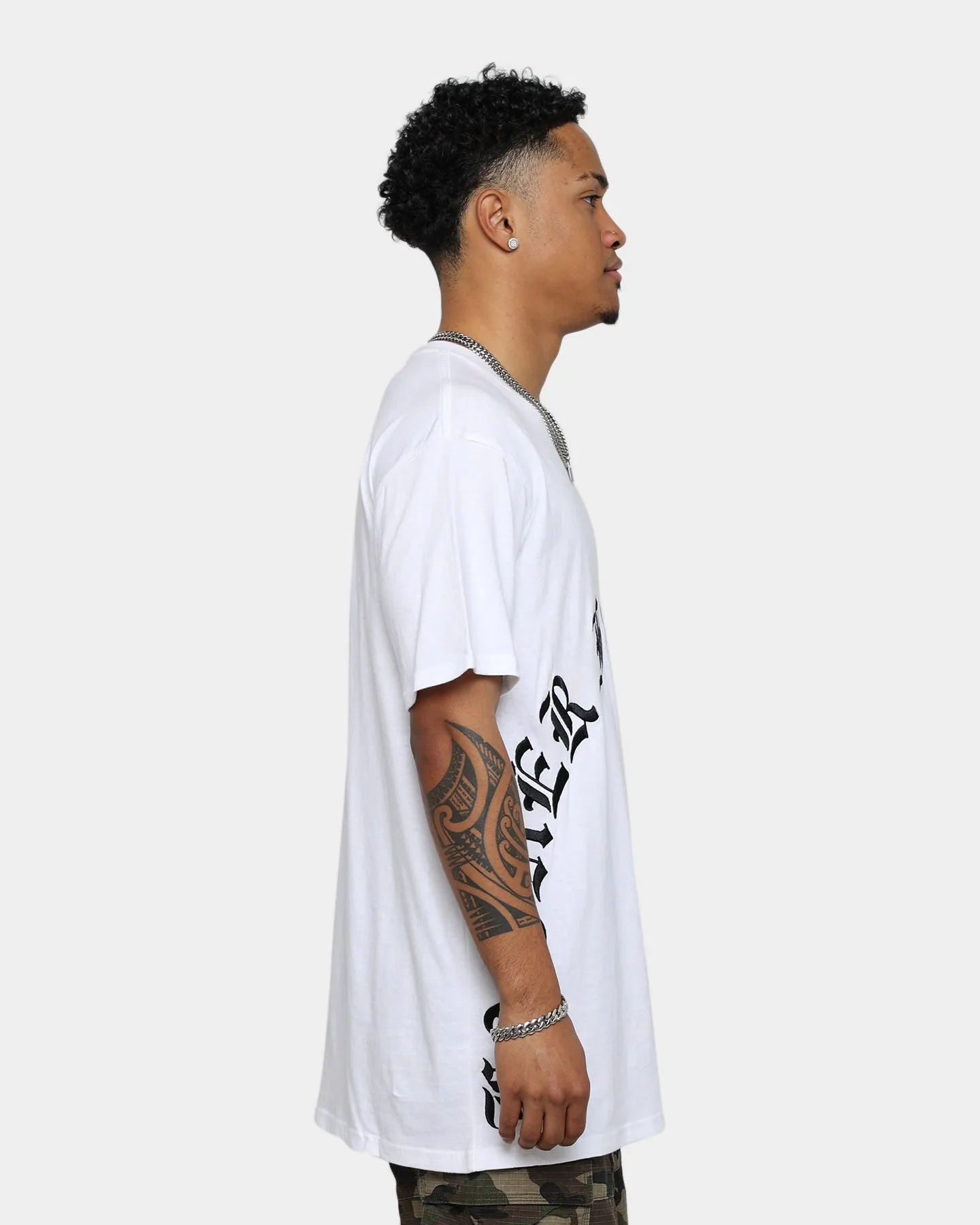 Father Forgive Me FFM Arched T-Shirt White sold by Culture Kings product image thumbnail 5
