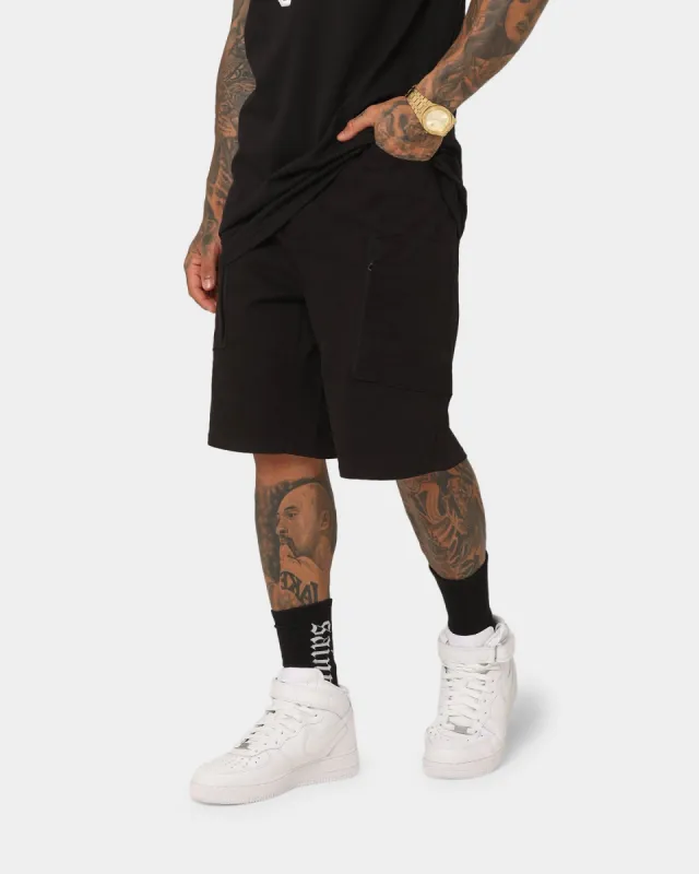 Saint Morta Jupiter Military Shorts Black sold by Culture Kings