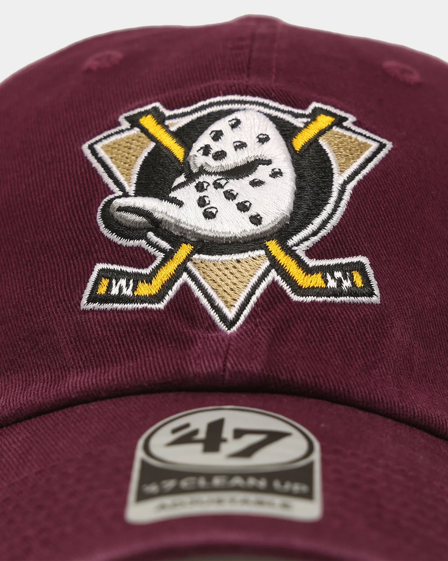 47 Brand Anaheim Ducks 47 Clean Up Strapback Plum sold by Culture Kings product image thumbnail 5