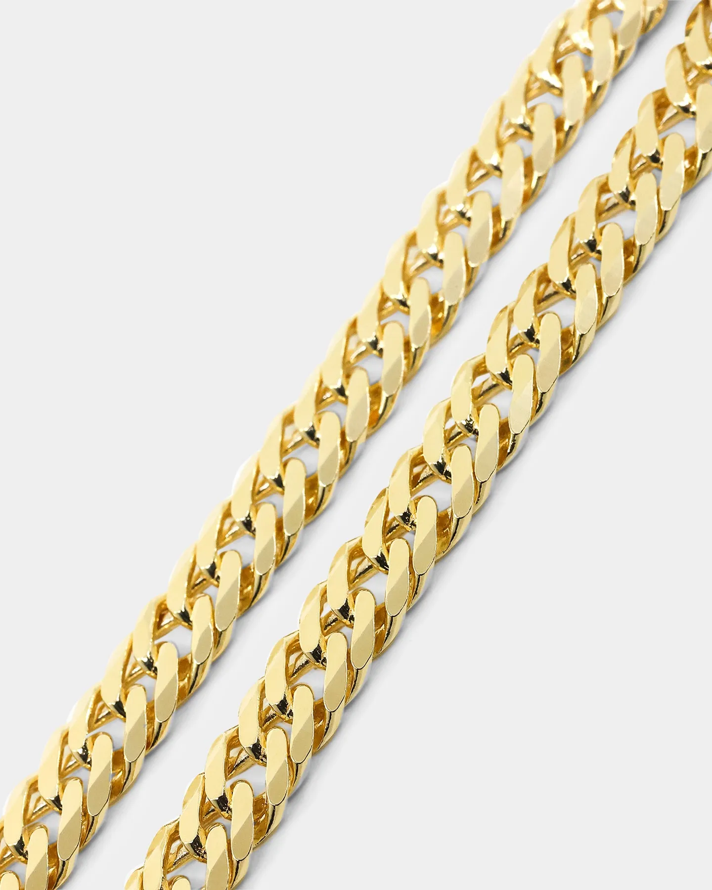House Of Auric 6.4mm Double Curb Bracelet 18k Gold Vermeil sold by Culture Kings product image thumbnail 3