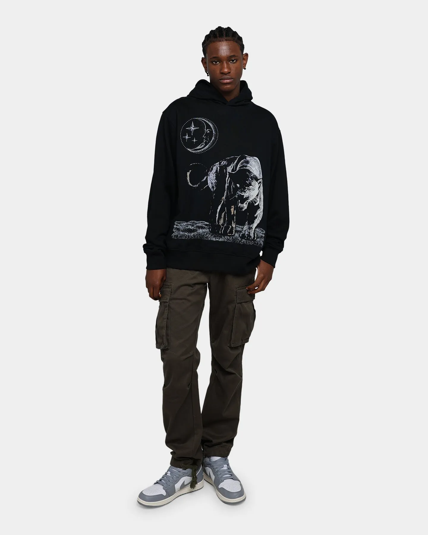 Renowned LA Night Panther Hoodie Black sold by Culture Kings product image thumbnail 2