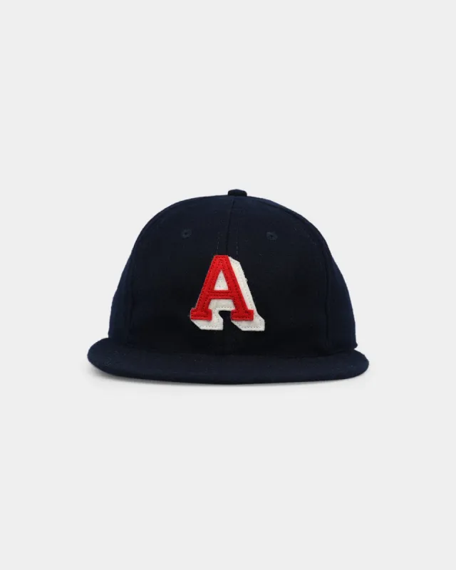 Ebbets Field Flannels Atlanta Crackers Strapback Navy sold by Culture Kings