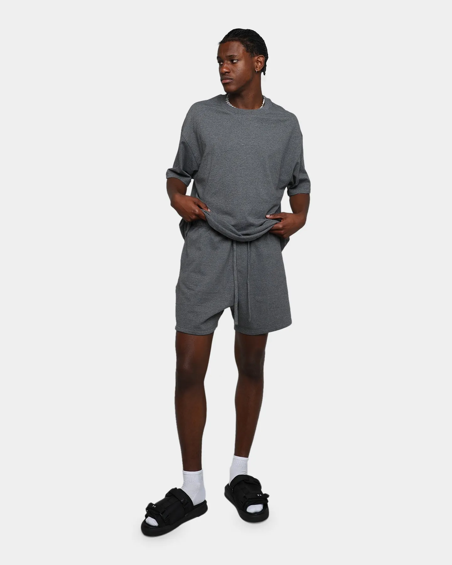 MNML Every Day Sweatshorts Dark Heather sold by Culture Kings product image thumbnail 2