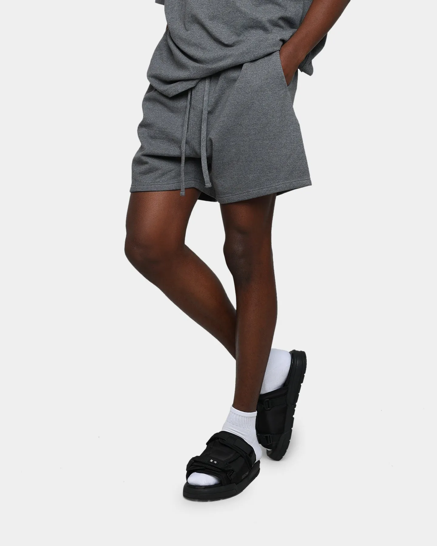 MNML Every Day Sweatshorts Dark Heather sold by Culture Kings product image thumbnail 4