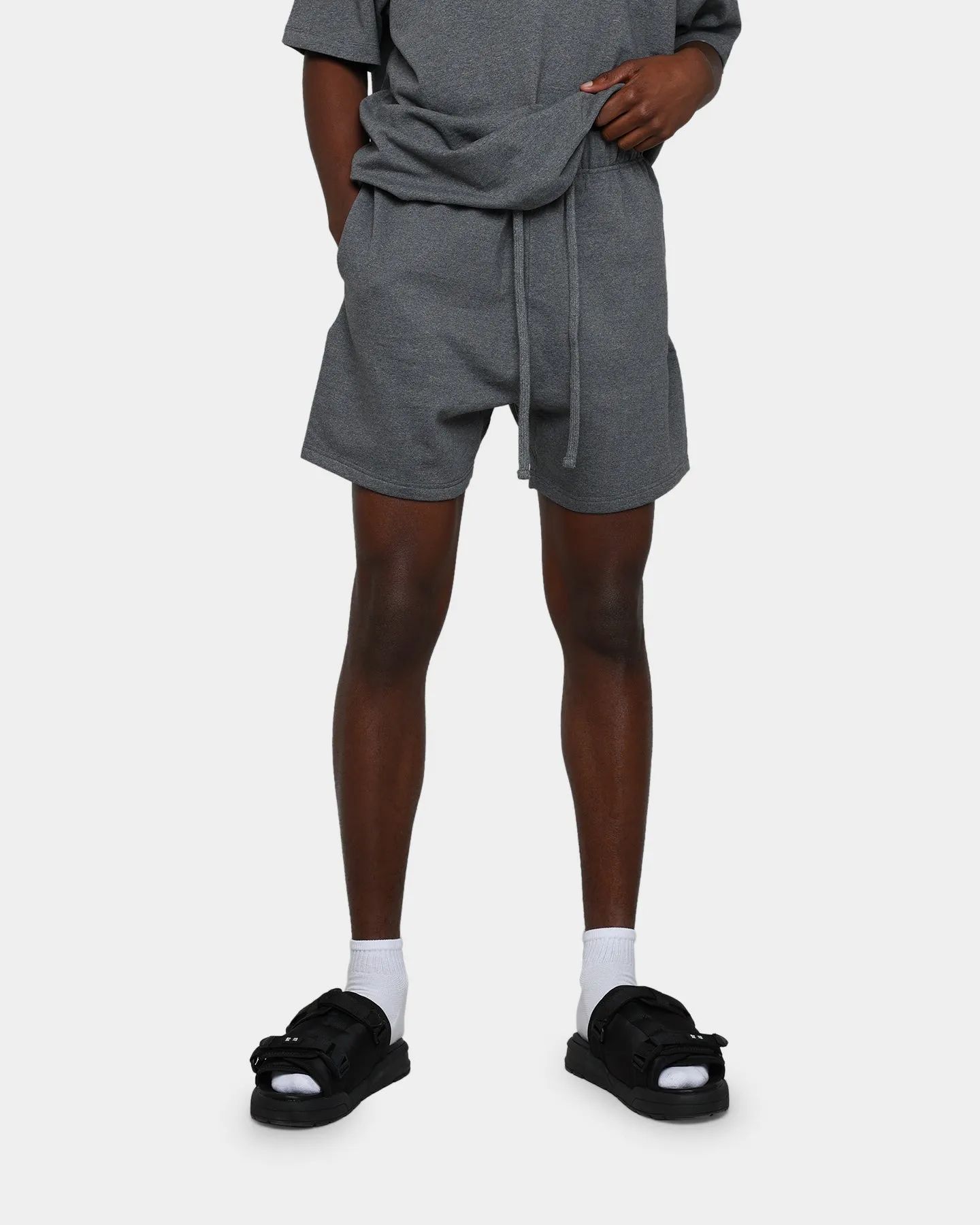 MNML Every Day Sweatshorts Dark Heather sold by Culture Kings