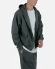 MNML Basic Zip Up Hoodie Dark Heather sold by Culture Kings