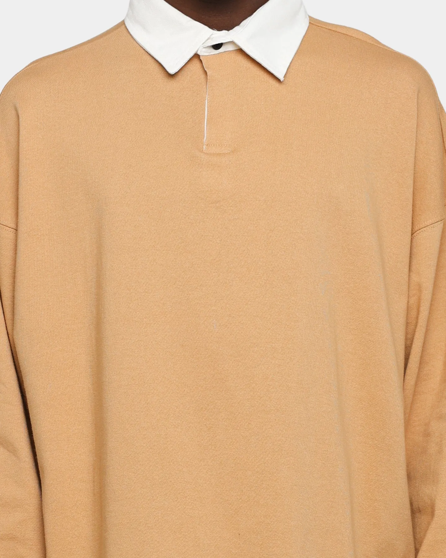 MNML Oversized Rugby Shirt Khaki sold by Culture Kings product image thumbnail 3