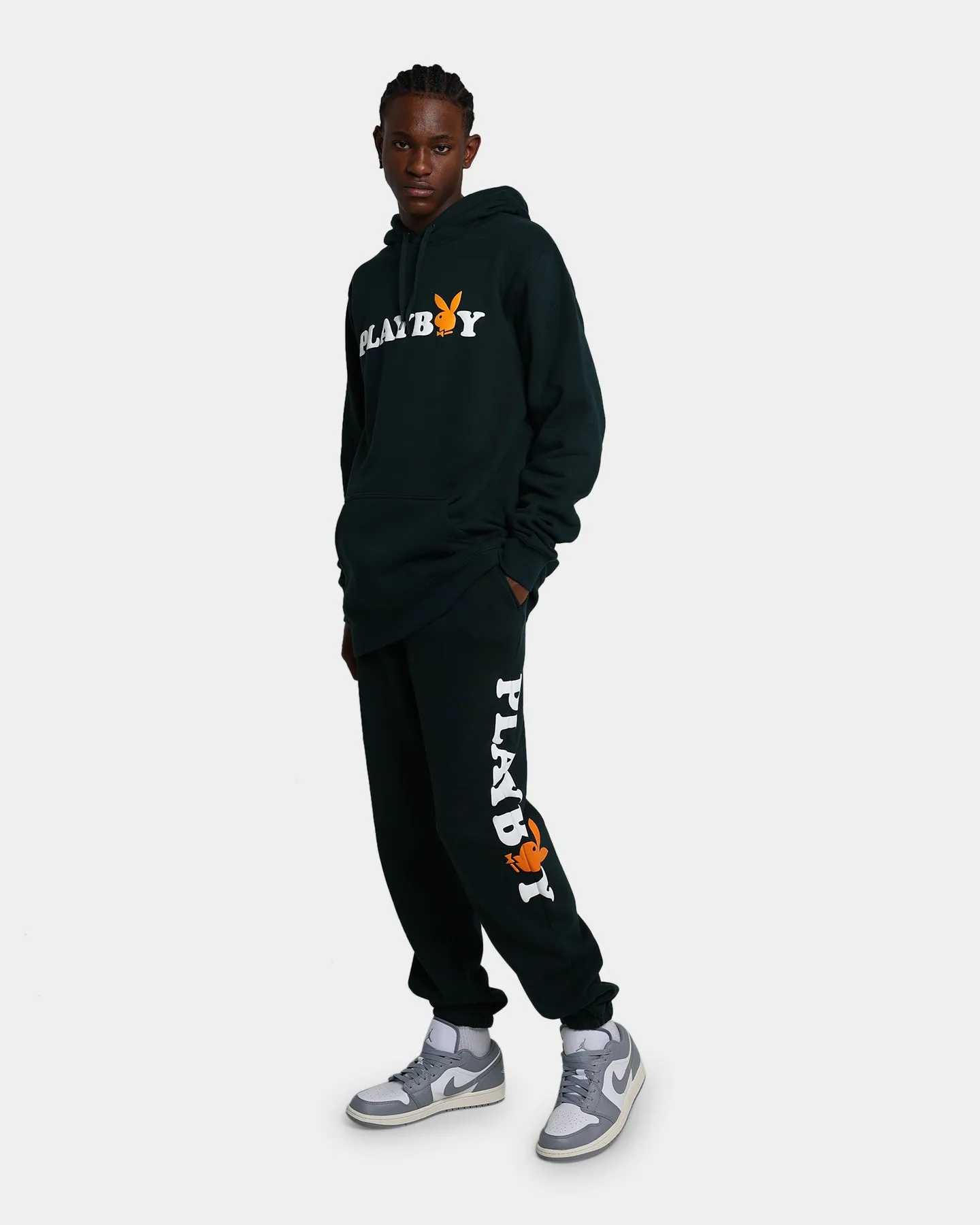 Playboy By Culture Kings Wordmark Track Pants Pine Green sold by Culture Kings product image thumbnail 3