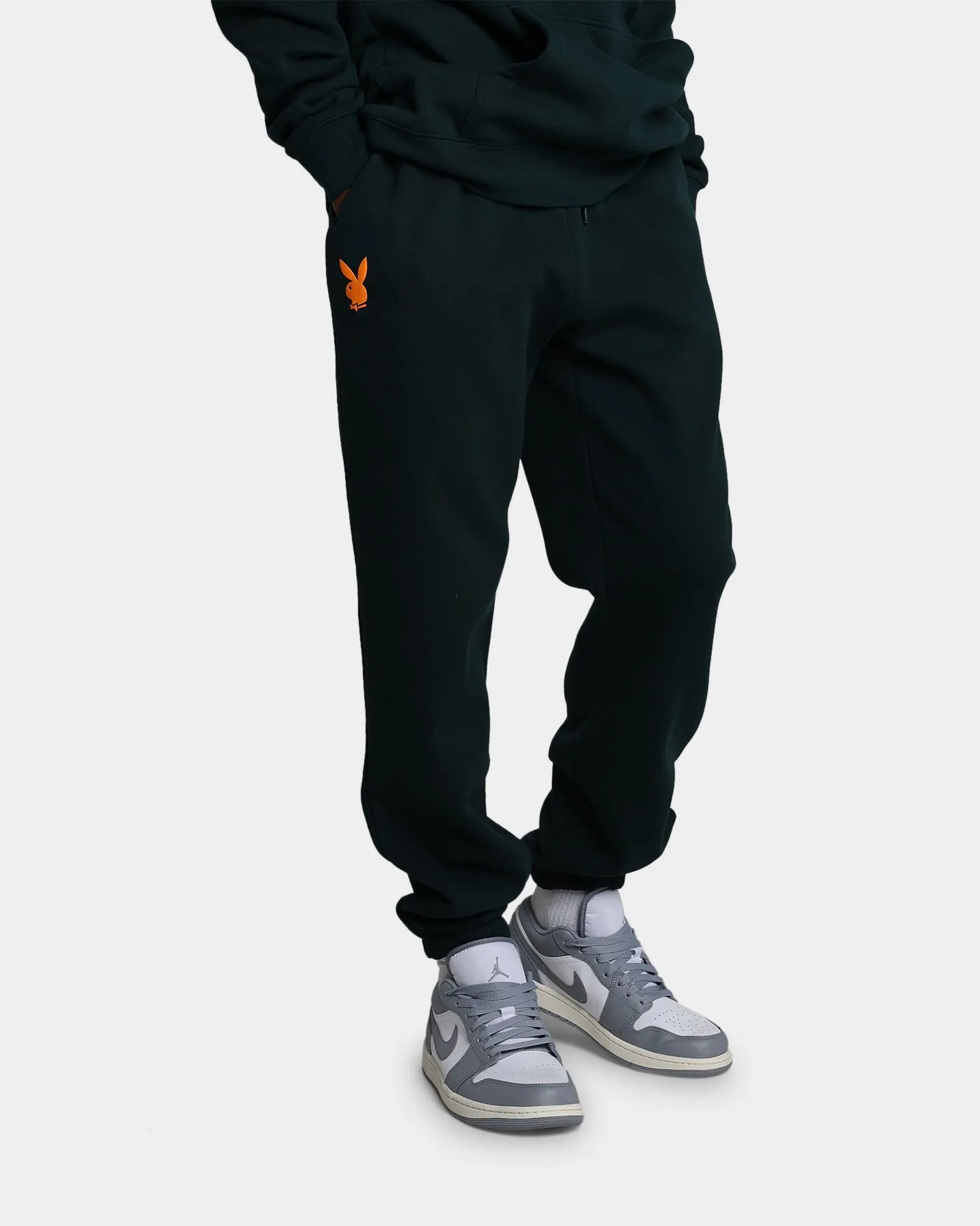 Playboy By Culture Kings Wordmark Track Pants Pine Green sold by Culture Kings product image thumbnail 4