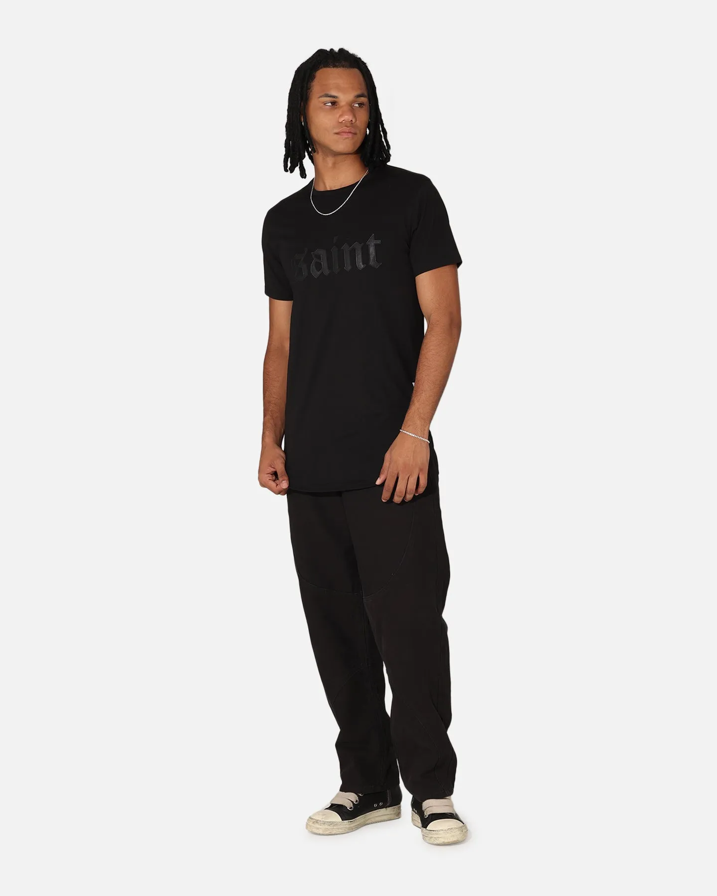 Saint Morta Cambronne El Duplo SS Tee Black/Black sold by Culture Kings product image thumbnail 2