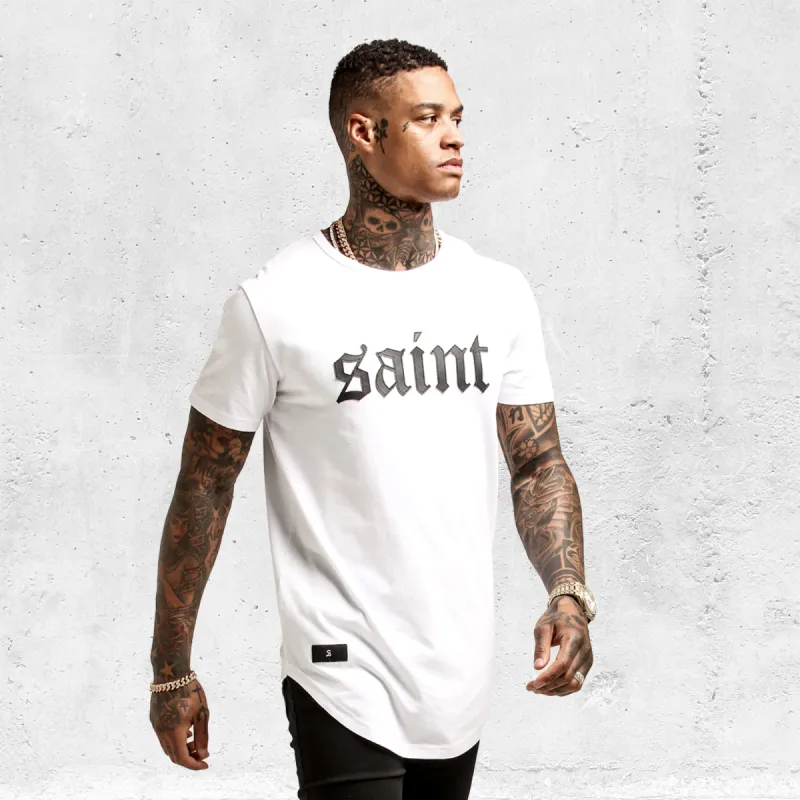Saint Morta Cambronne El Duplo SS Tee White/Black sold by Culture Kings