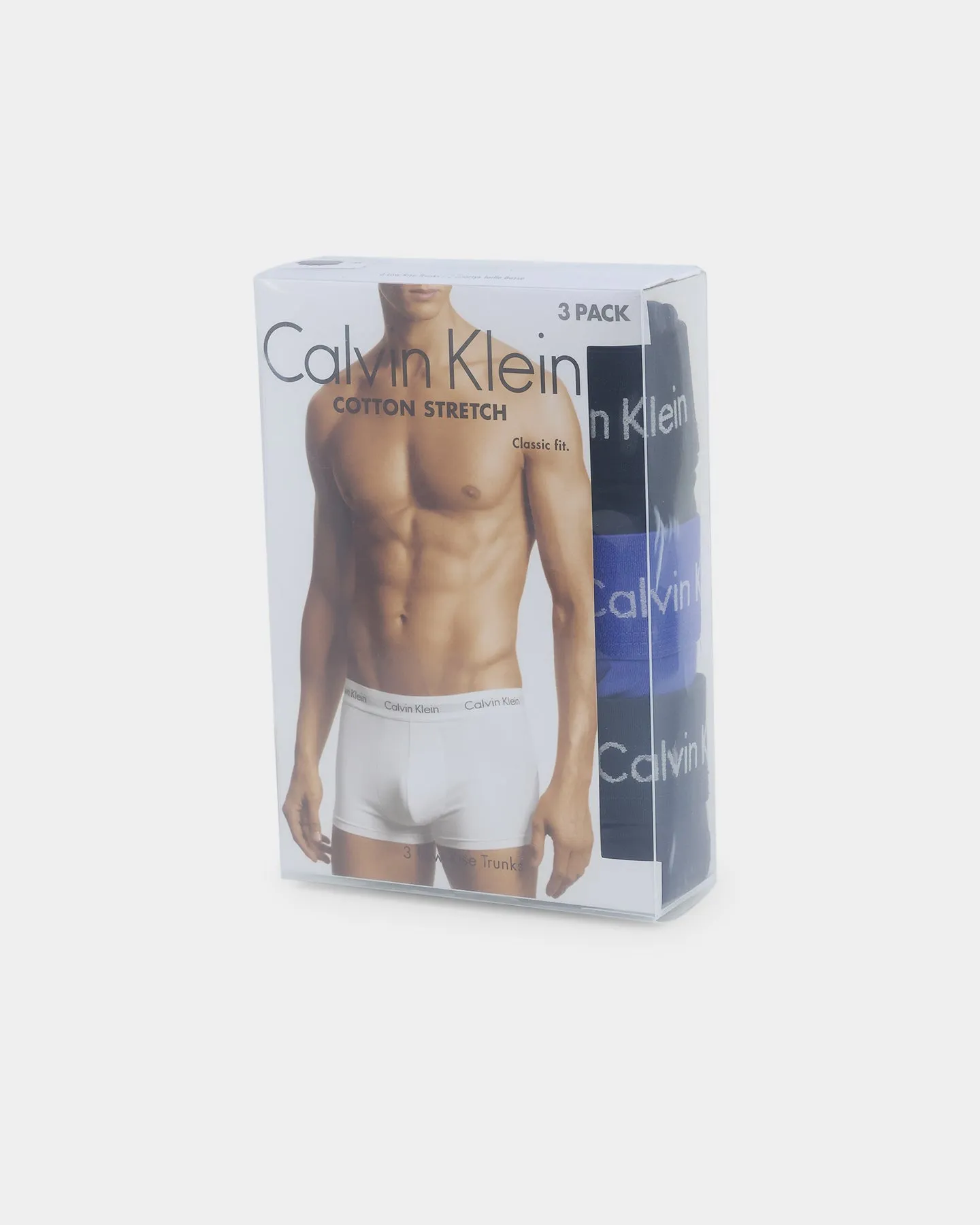 Calvin Klein Trunk 3 Pack Blue sold by Culture Kings