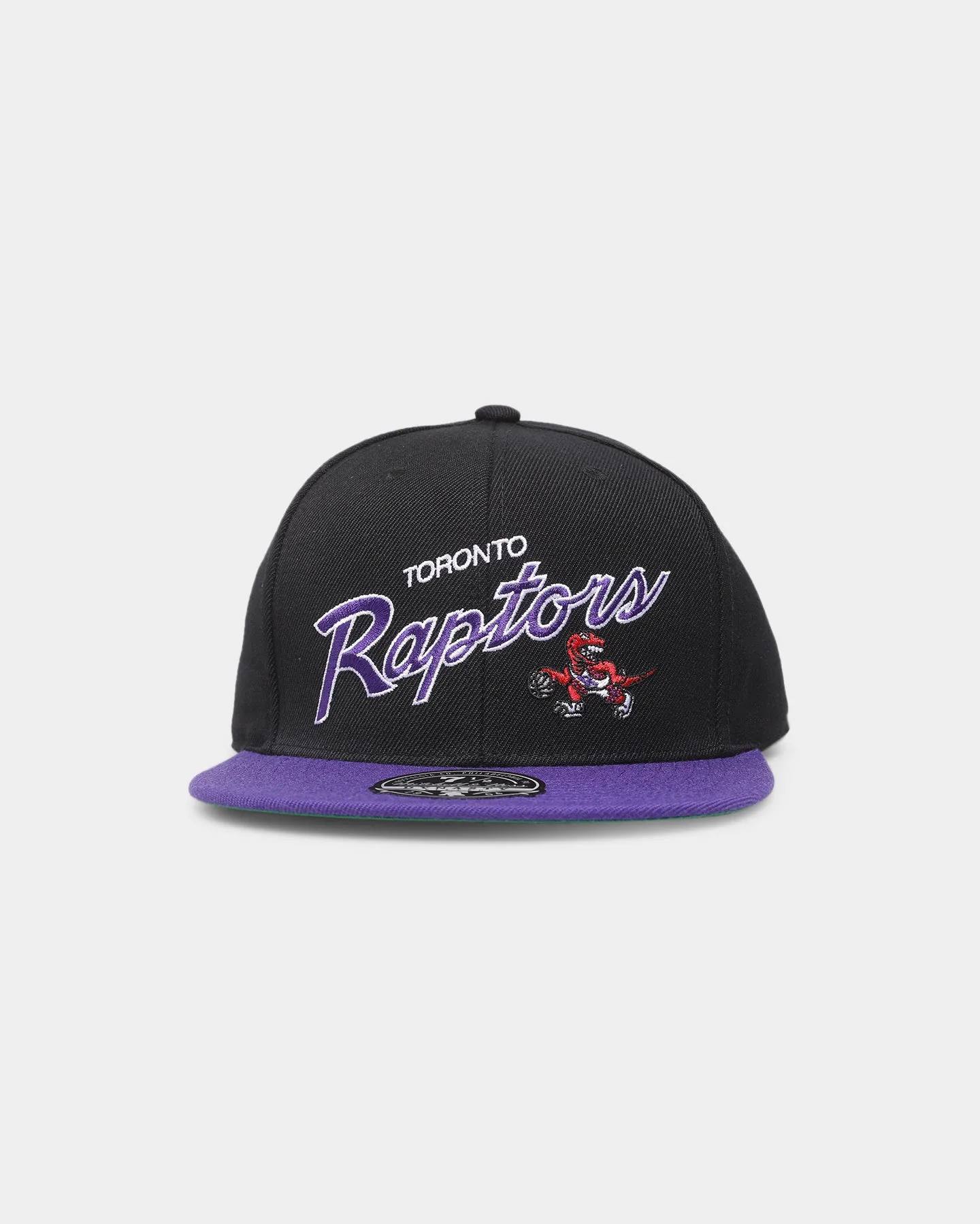Mitchell & Ness Toronto Raptors 'Team Script 2.0 Hardwood Classics' Fitted Black sold by Culture Kings