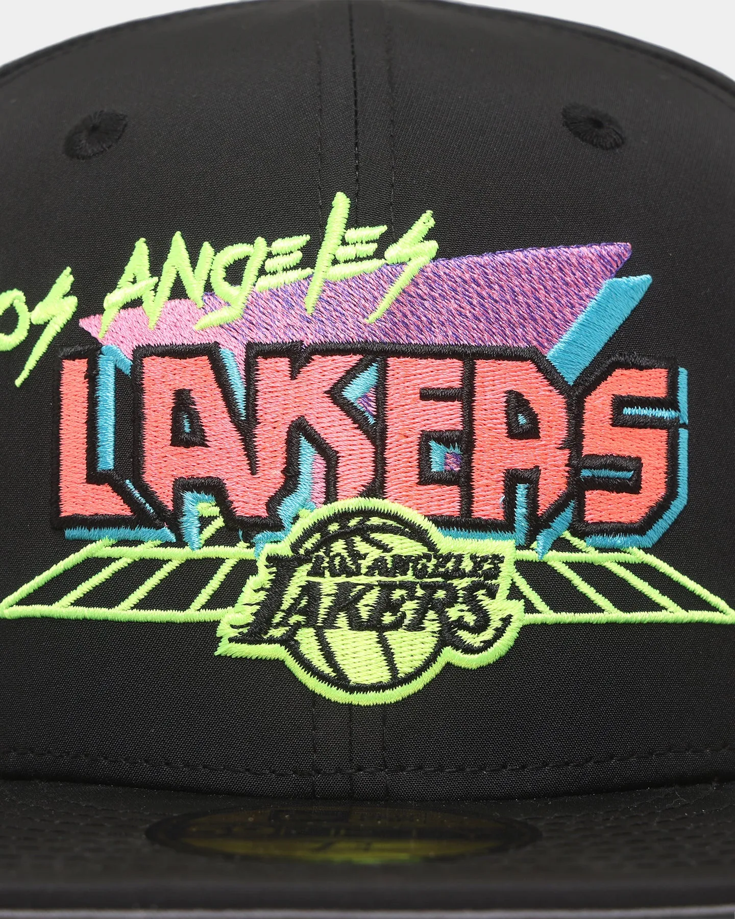 New Era Los Angeles Lakers 'Arcade' 59FIFTY Fitted Black sold by Culture Kings product image thumbnail 5