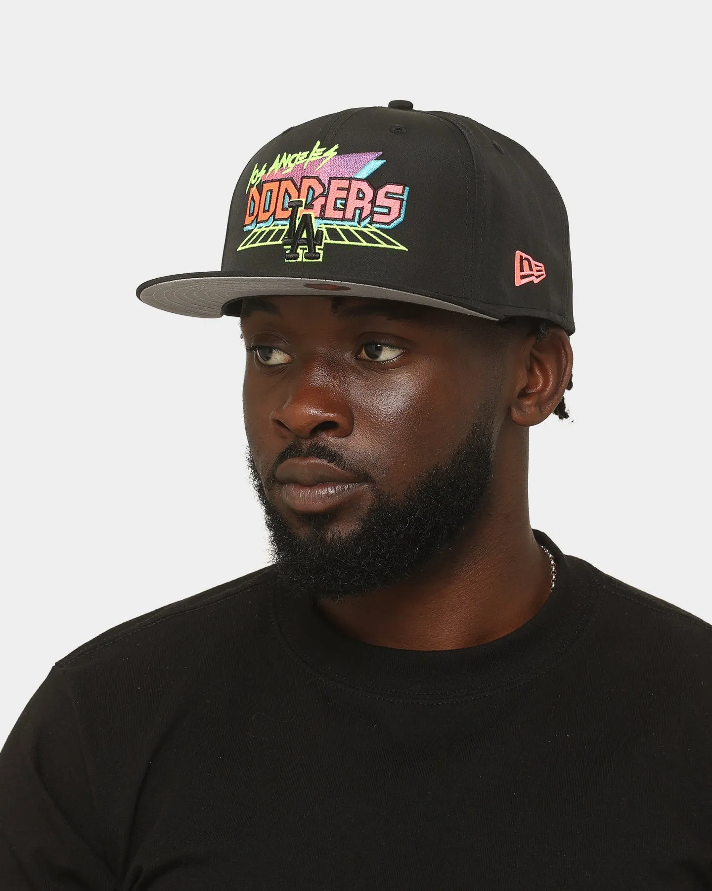 New Era Los Angeles Dodgers 'Arcade' 59FIFTY Fitted Black sold by Culture Kings product image thumbnail 2