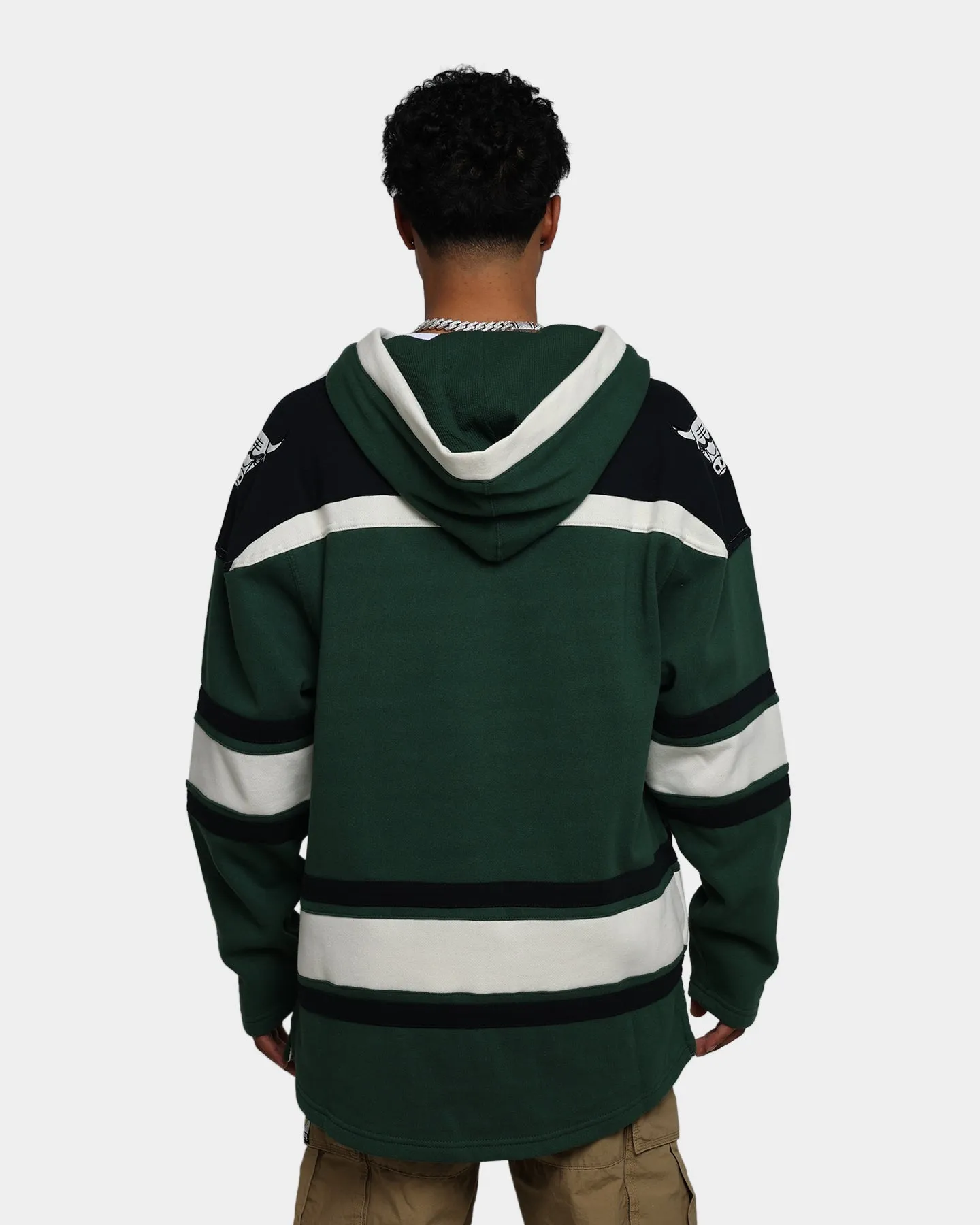 47 Brand Chicago Bulls Superior Lacer Hoodie Dark Green sold by Culture Kings product image thumbnail 4