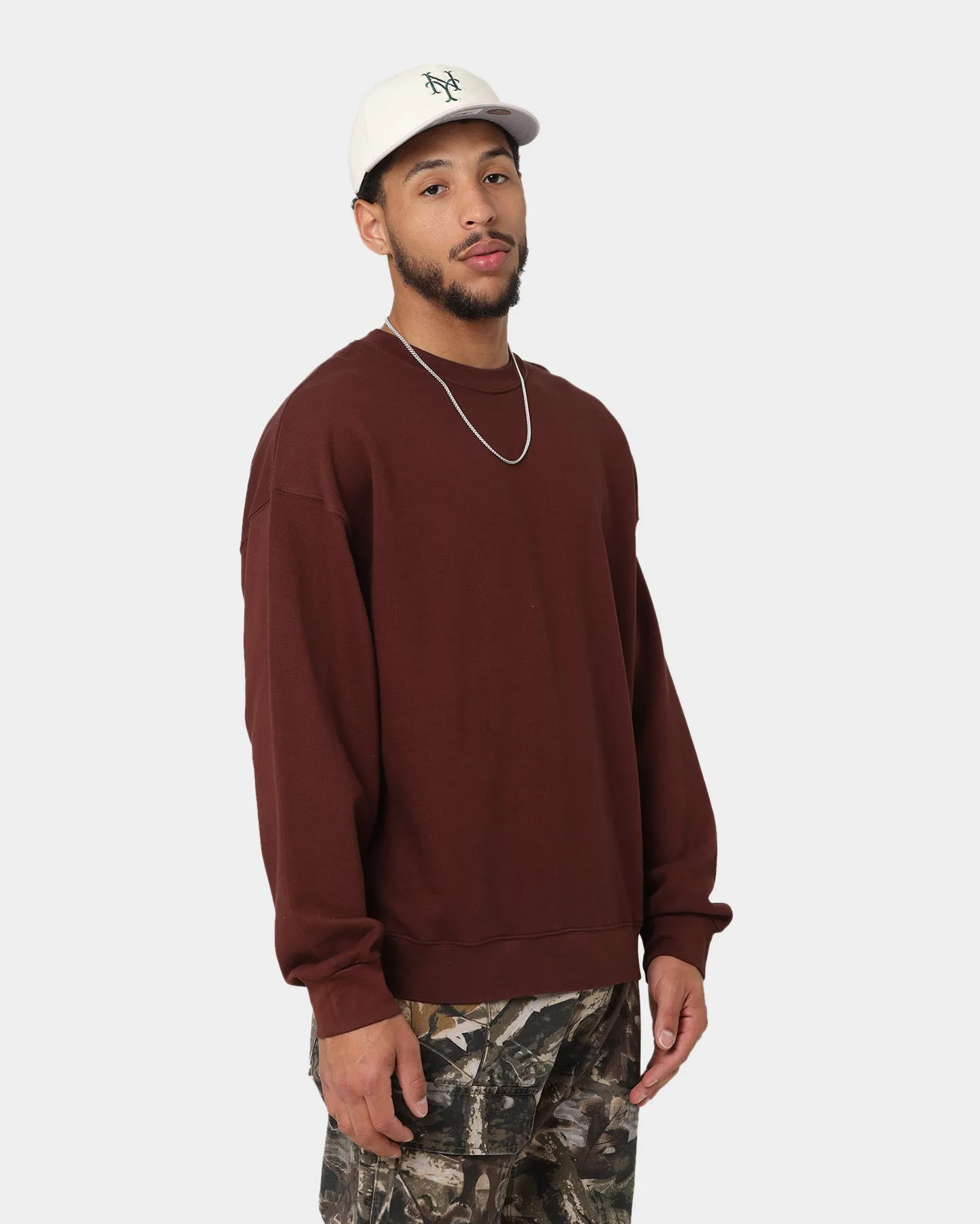 MNML Vintage Wash Crewneck Brown sold by Culture Kings product image thumbnail 5