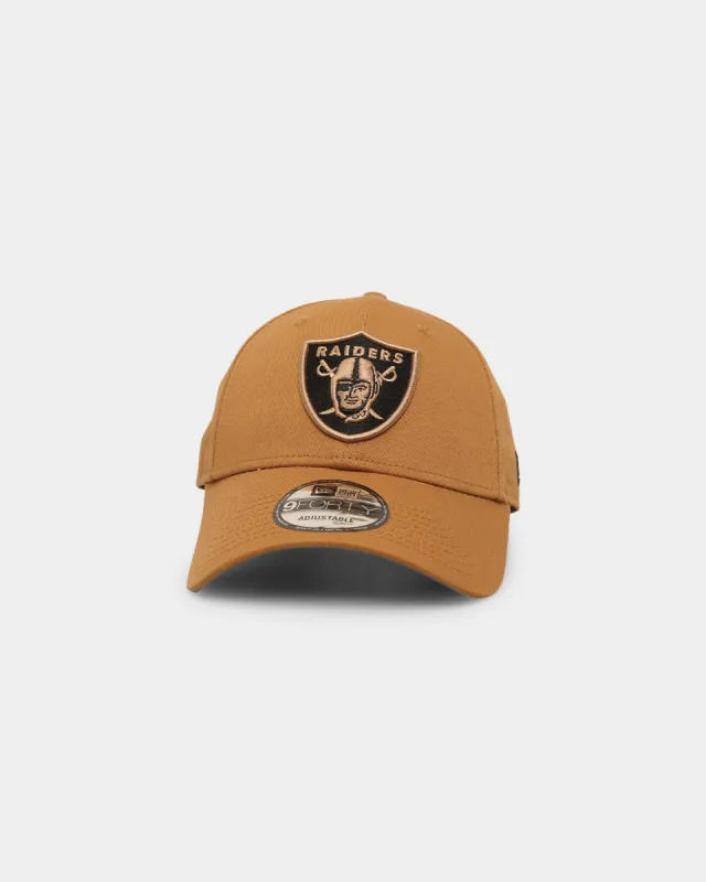 New Era Las Vegas Raiders Core 9FORTY Casual Strapback Wheat/Black sold by Culture Kings