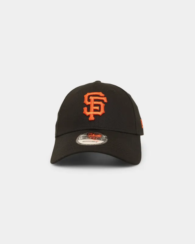 New Era San Francisco Giants Core 9FORTY Casual Strapback Black/Original Team Colours sold by Culture Kings