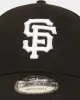New Era San Francisco Giants Core 9FORTY Casual Strapback Black/White sold by Culture Kings