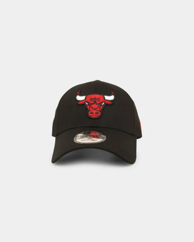 New Era Chicago Bulls Core 9FORTY Casual Strapback Black/Original Team Colours sold by Culture Kings