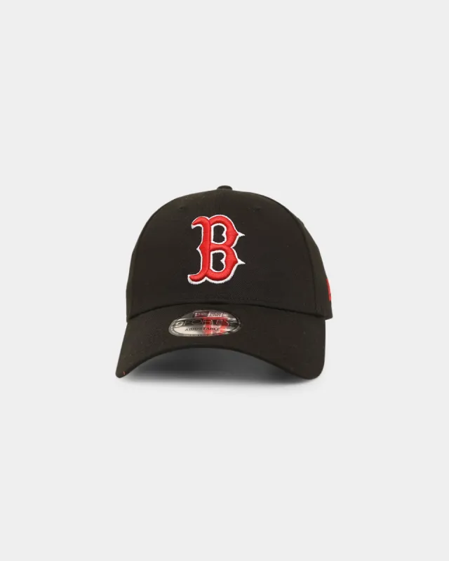 New Era Boston Red Sox Core 9FORTY Casual Strapback Black/Original Team Colours sold by Culture Kings