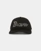 New Era Atlanta Braves 'Rhinestone' Trucker 9FORTY A-Frame Snapback Black sold by Culture Kings