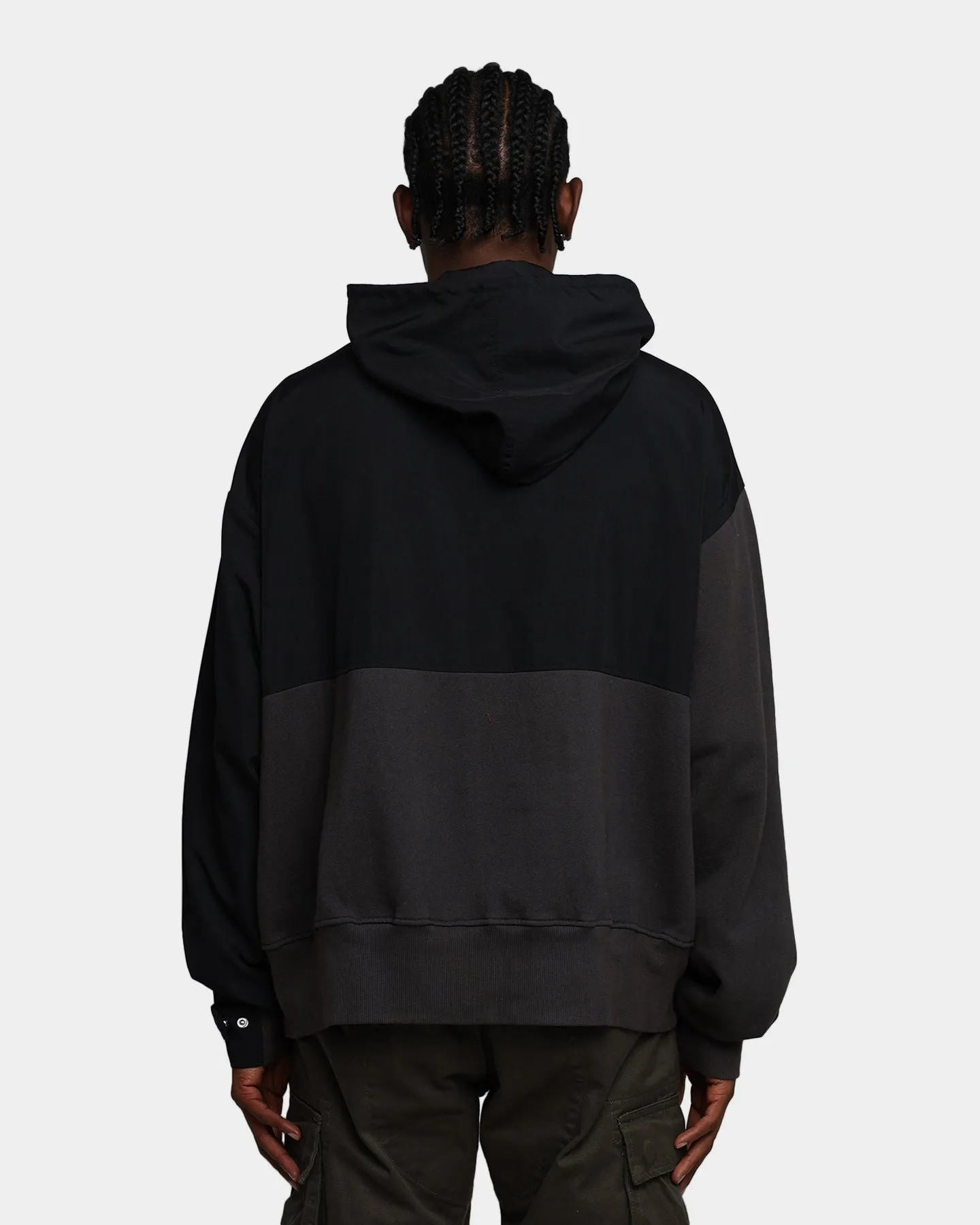 MNML Hooded Parka Qtr Zip Jacket Black sold by Culture Kings product image thumbnail 4