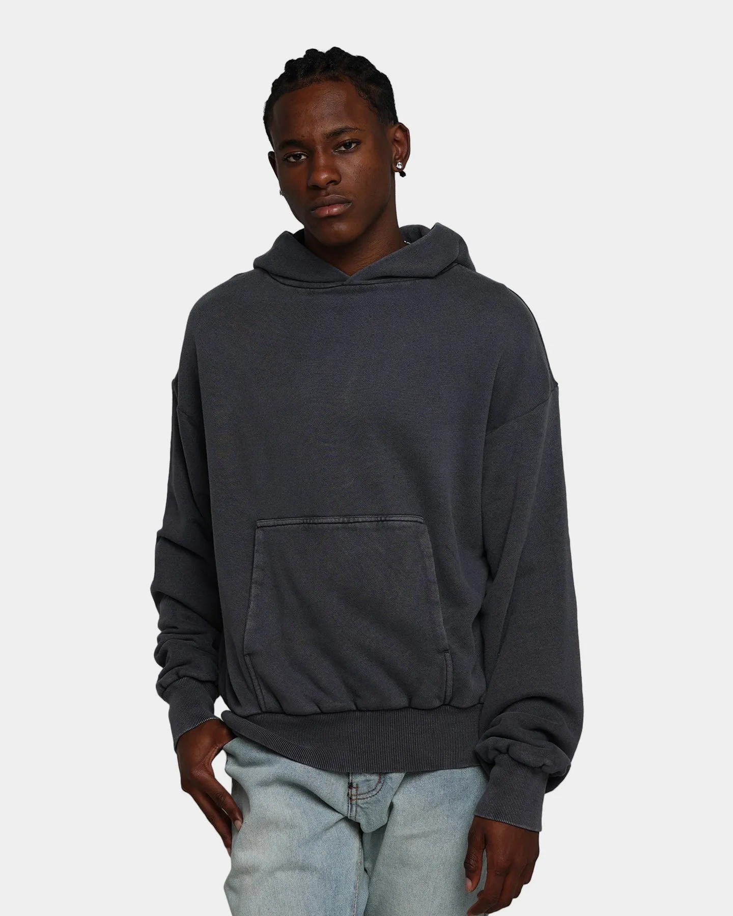 MNML Double Layer Hoodie Vintage Black sold by Culture Kings