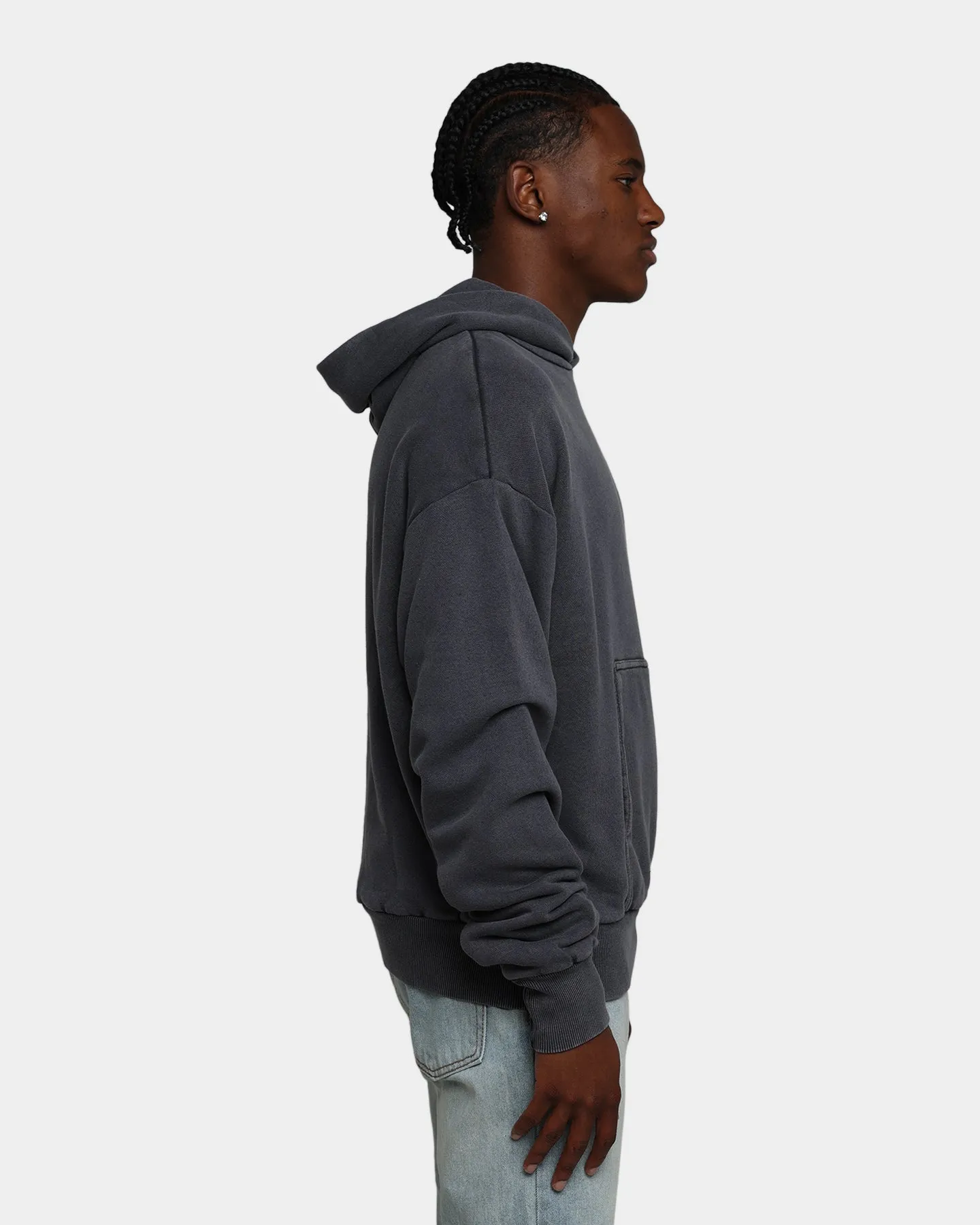 MNML Double Layer Hoodie Vintage Black sold by Culture Kings product image thumbnail 5