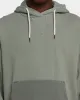 MNML Panelled Vintage Hoodie Olive sold by Culture Kings