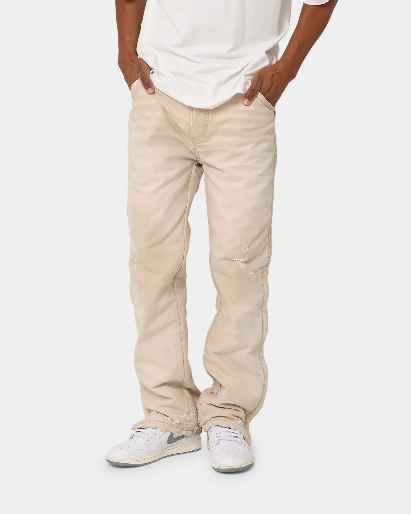 MNML Vintage Lined Work Pants Tan sold by Culture Kings product image thumbnail 2