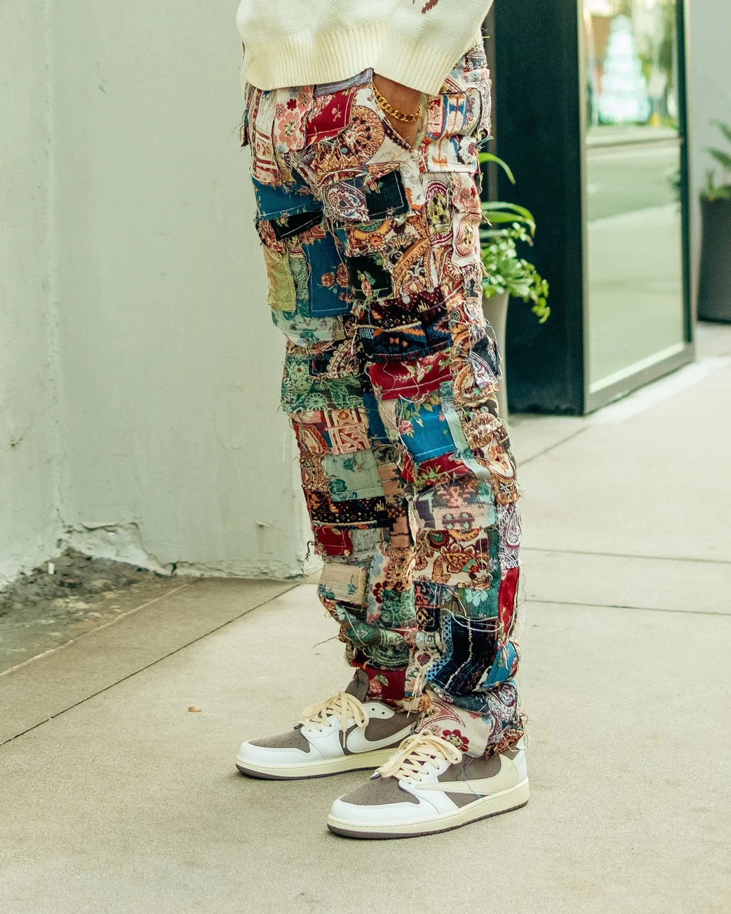 MNML Panelled Blanket Pants Multi-Coloured sold by Culture Kings