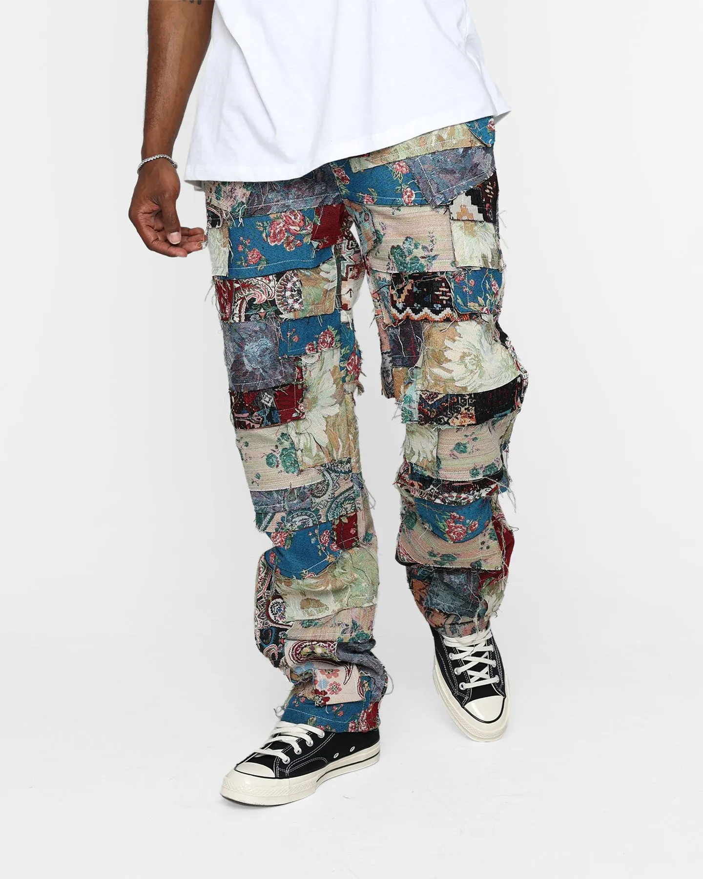 MNML Panelled Blanket Pants Multi-Coloured sold by Culture Kings product image thumbnail 2