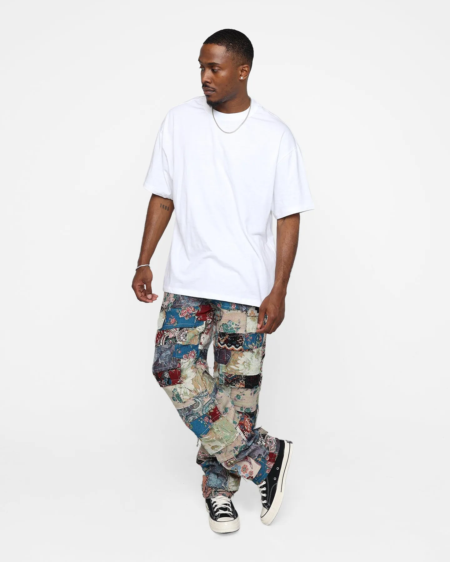 MNML Panelled Blanket Pants Multi-Coloured sold by Culture Kings product image thumbnail 3