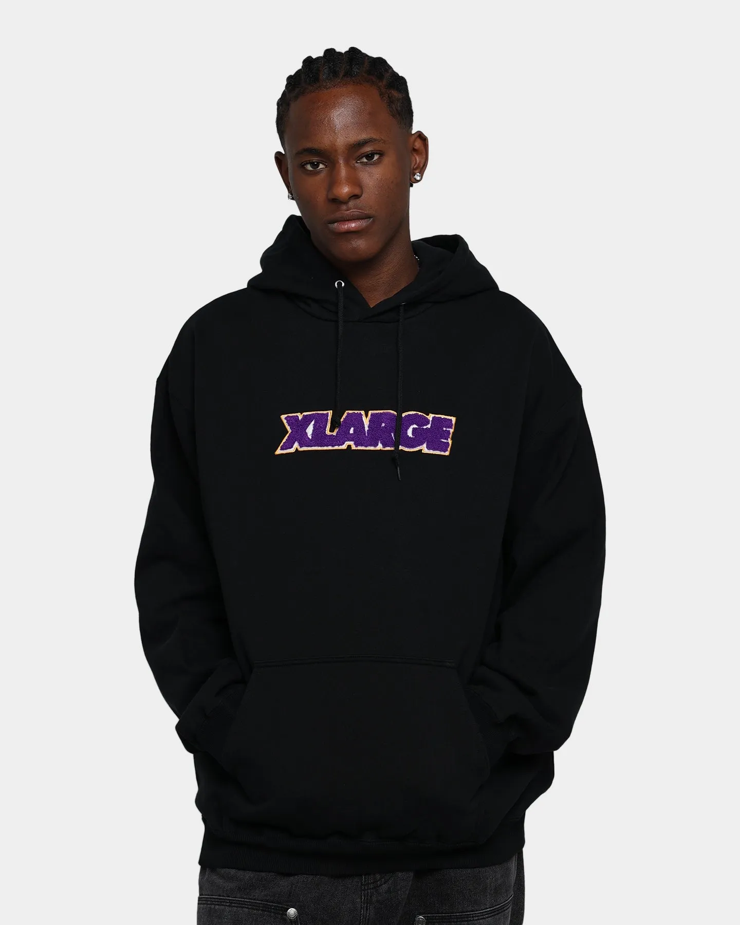 X-Large Two Tone Standard Logo Hoodie Black sold by Culture Kings