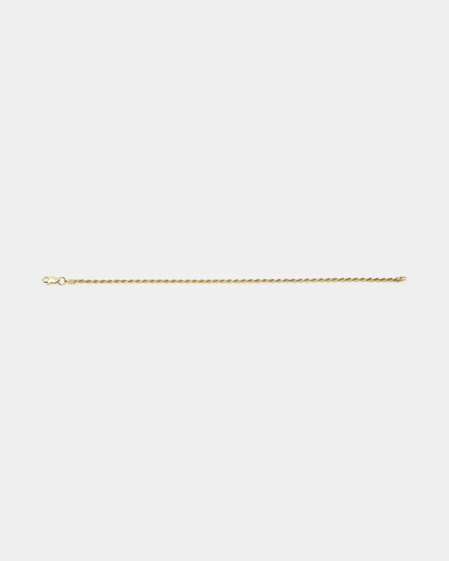 House Of Auric 2.5mm Rope Bracelet 18k Gold Vermeil sold by Culture Kings product image thumbnail 5