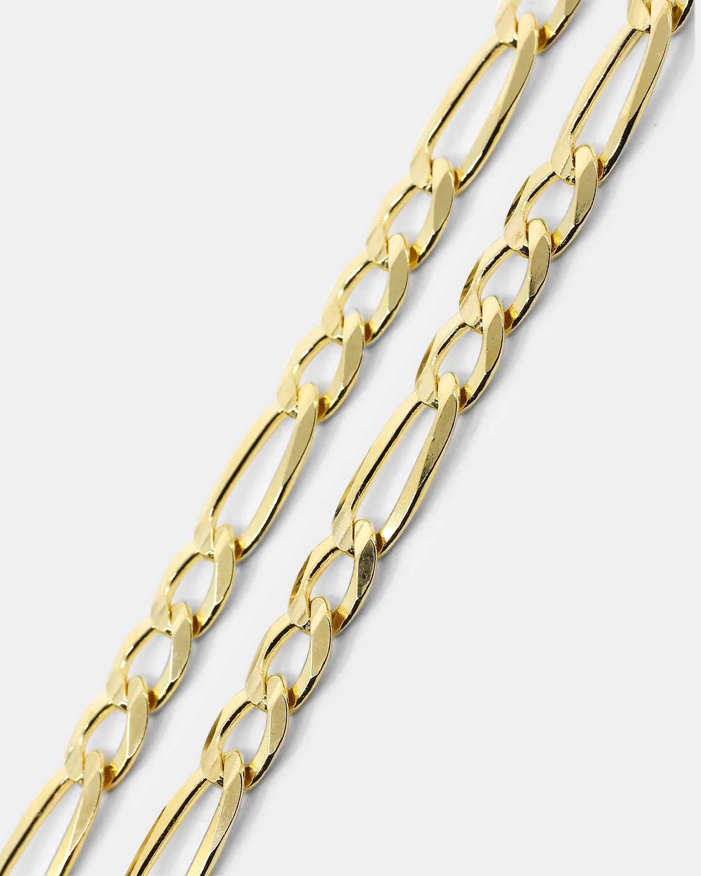 House Of Auric 4.8mm Figaro Bracelet 18k Gold Vermeil sold by Culture Kings product image thumbnail 3