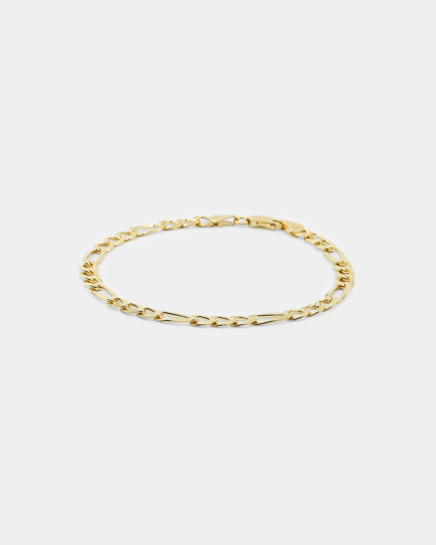 House Of Auric 4.8mm Figaro Bracelet 18k Gold Vermeil sold by Culture Kings product image thumbnail 2