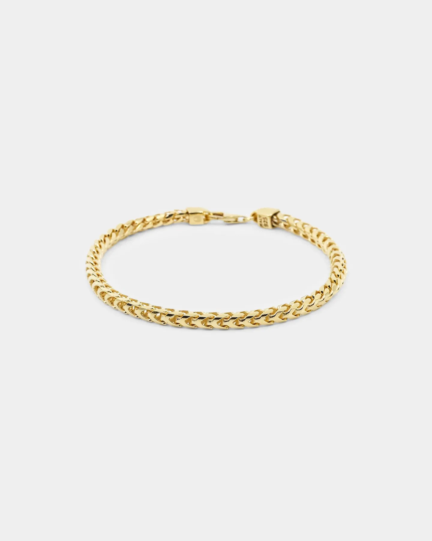 House Of Auric 3.7mm Franco Bracelet 18k Gold Vermeil sold by Culture Kings product image thumbnail 2
