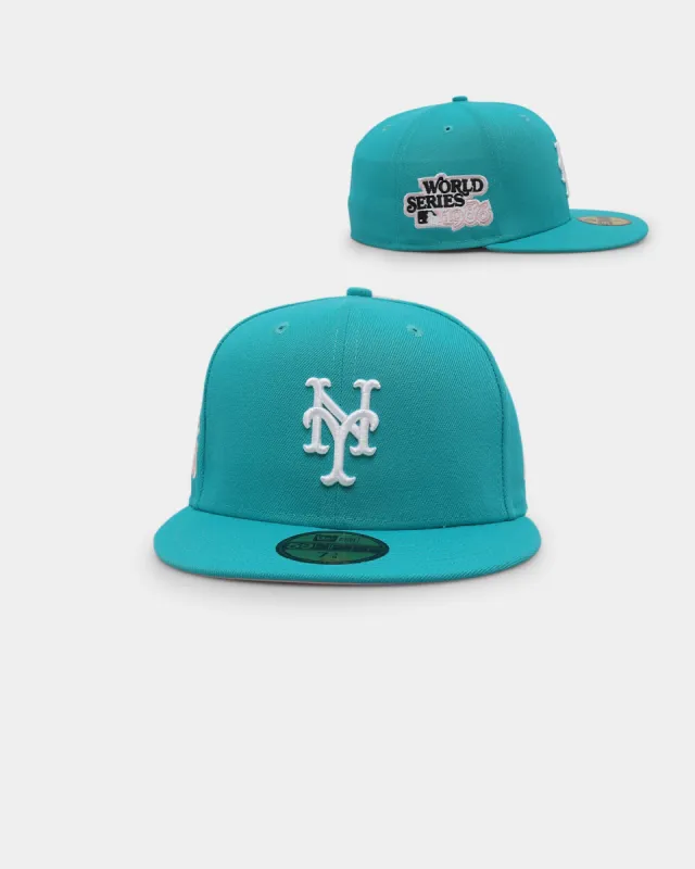New Era New York Mets 'Teal Pink' 59FIFTY Fitted Teal/Pink sold by Culture Kings