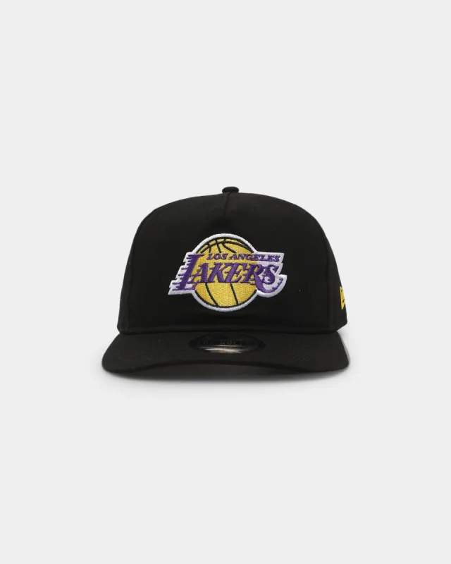 New Era Los Angeles Lakers Core Golfer Snapback Black/Original Team Colours sold by Culture Kings