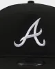 New Era Atlanta Braves Core Golfer Snapback Black/White sold by Culture Kings