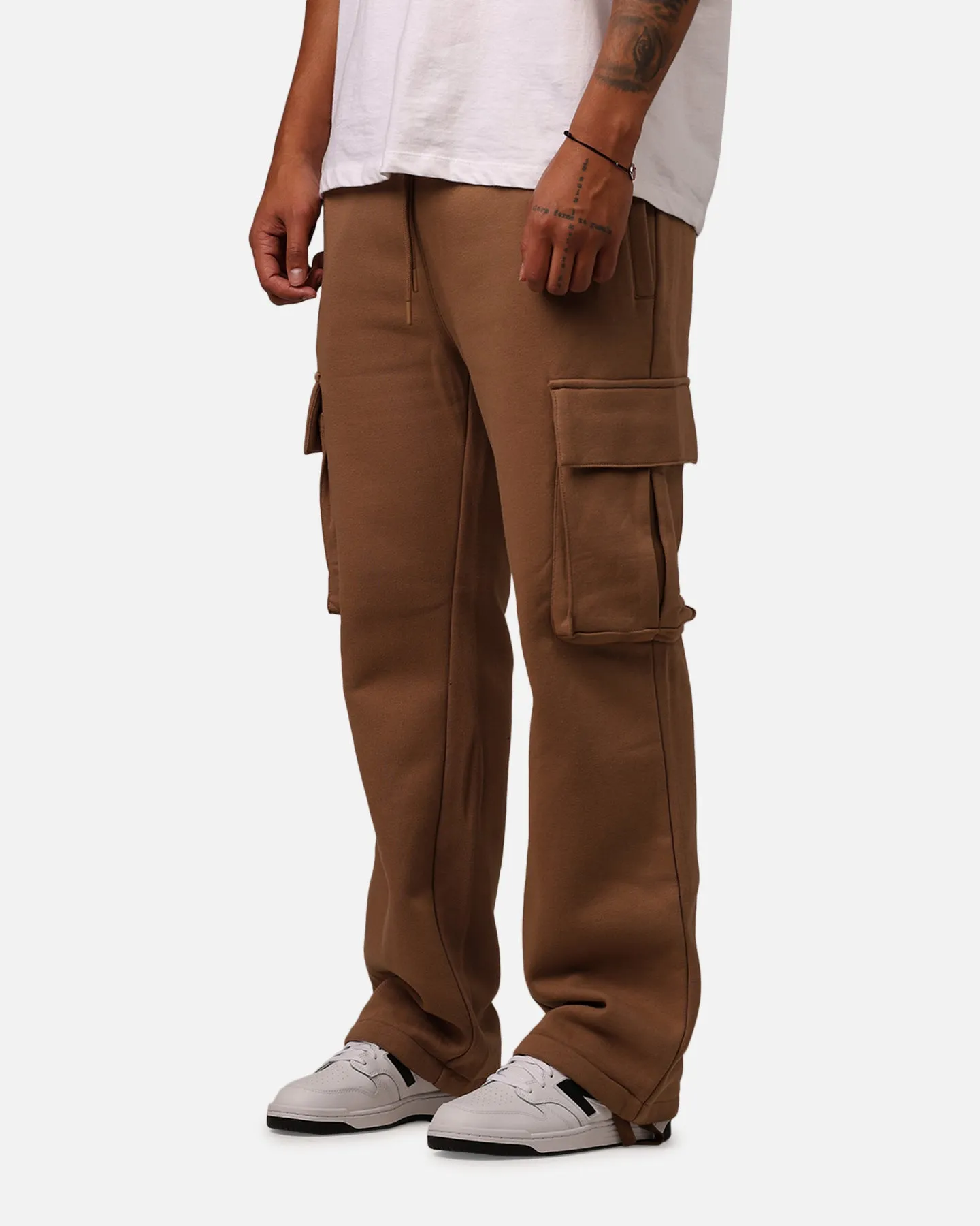 Carre Baggy Cargo Sweatpants Brown sold by Culture Kings product image thumbnail 4