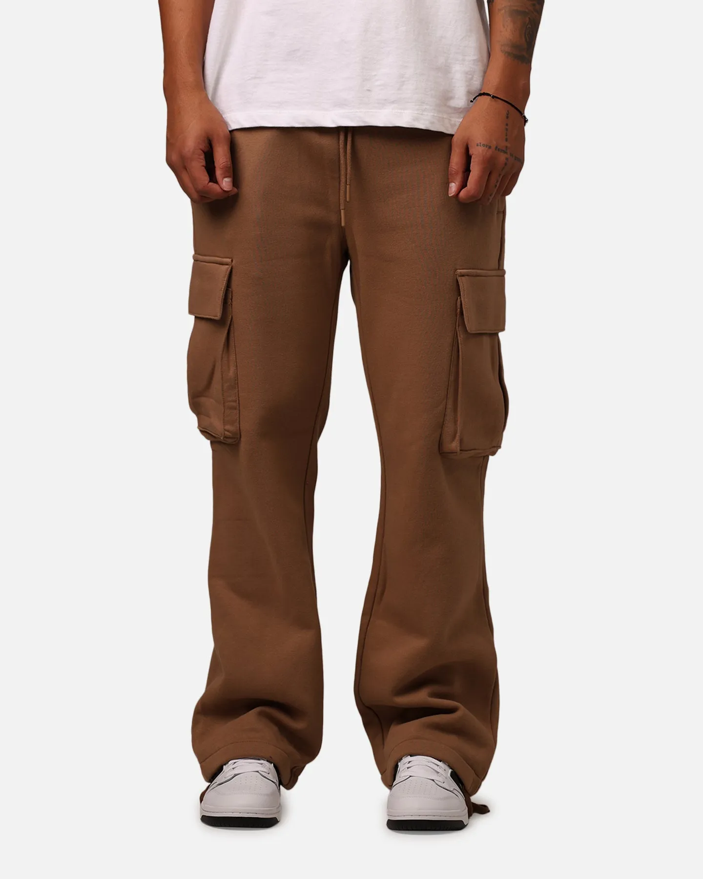 Carre Baggy Cargo Sweatpants Brown sold by Culture Kings